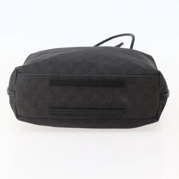 GUCCI GG Canvas Tote Bag Black 101341 Auth ep10945 - Picture 7 of 16